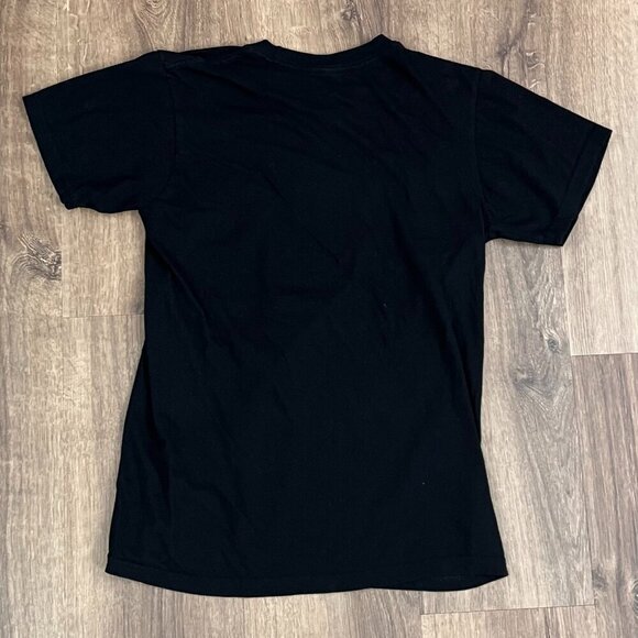 CHOMP Brain Waves Skull Graphic Black Mind Surfers T Shirt Tee Sz S - Picture 6 of 6